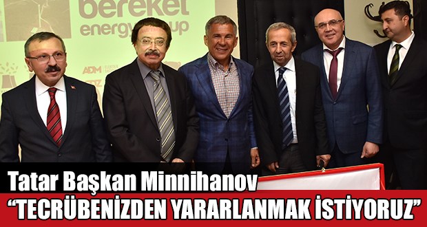 Tataristan Cumhurbaşkanı Rüstem Minnihanov,
