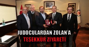Judo Federasyonu’ndan Başkan Zolan’a Teşekkür
