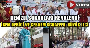 Denizli’de 7.Dünya, Türk Havlu ve Bornoz Festivali Kortejinde Büyük Coşku
