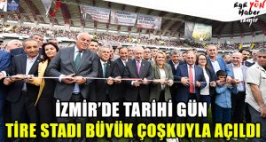 Kılıçdaroğlu Tire Stadı Açılışında Konuştu: Belediyecilikte Örnek Başkan Kocaoğlu
