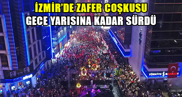 İzmir’de, 30 Ağustos Zafer