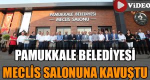 Pamukkale Belediyesi Meclis Salonu Açıldı