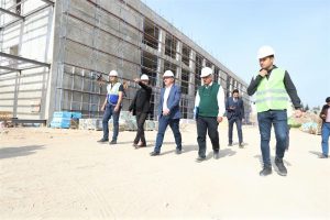 Aktepe Kültür Merkezi inşaatı hızla yükseliyor