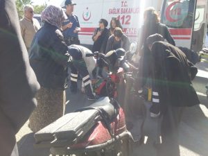 Aydın’da elektrikli bisiklet kazası: Yaşlı kadın hastaneye kaldırıldı
