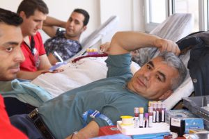 Milli Eğitim personeli kan bağışladı