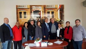 Çeşme CHP’den sivil toplum kuruluşlarına ’seçim’ ziyareti