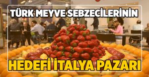 İzmir İtalyan Ticaret Odası İtalya pazarının kapılarını açıyor
