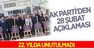 AK Parti Denizli’den 28 Şubat Açıklaması