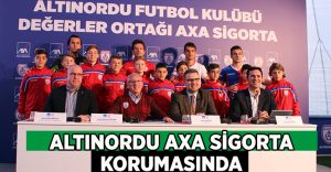 Altınordu Futbol Kulübü’nün ‘Değerler Ortağı’: AXA Sigorta