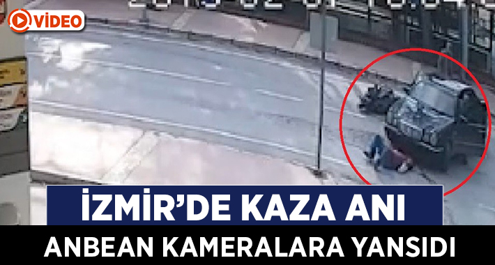 İzmir’in Tire ilçesinde otomobil
