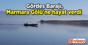 Marmara Gölü’ne can suyu