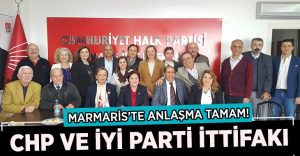 Marmaris’te CHP ve İYİ Parti Anlaştı