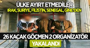 Aydın’da Suriye uyruklu 2 organizatör tutuklandı