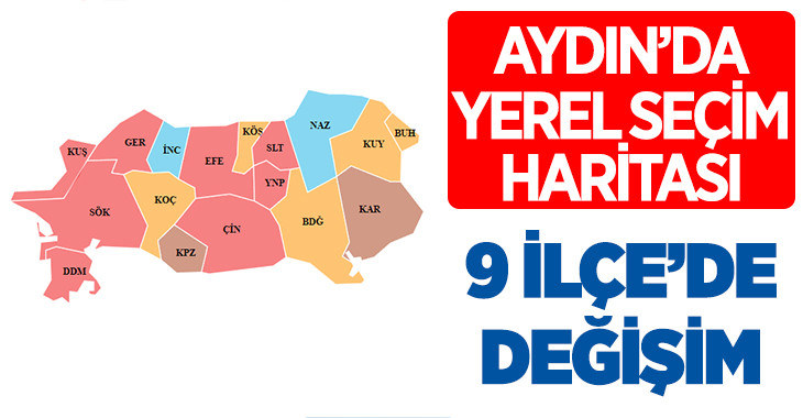 Aydın'da 2019 Yerel Seçimlerinde