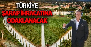 Türkiye şarap ihracatına odaklanacak