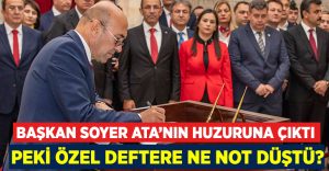 Başkan Tunç Soyer ve İzmir’in ilçe belediye başkanları Anıtkabir’i ziyaret etti