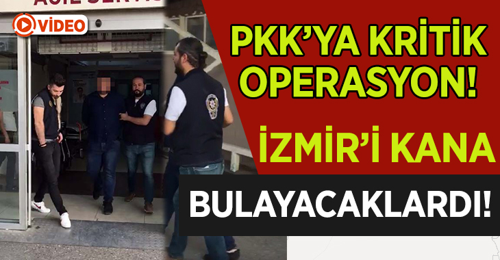İzmir'de, bölücü terör örgütü