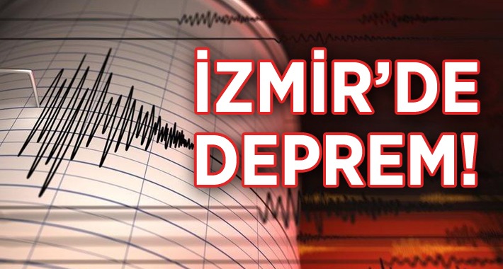 SON DAKİKA İzmir'de deprem! | Egeyön Haber