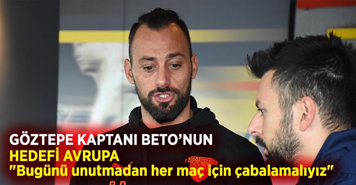 Göztepe'nin Portekizli Kaptanı Beto,