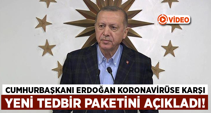 Cumhurbaşkanı Erdoğan, korona virüs
