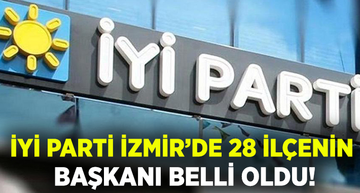 İYİ Parti İzmir'de 15