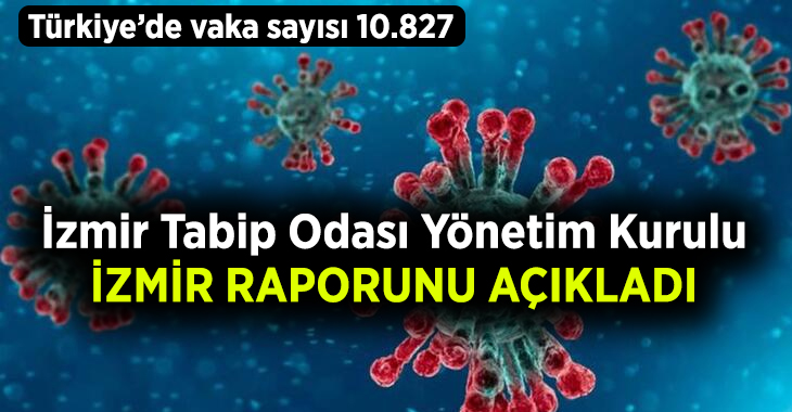 İzmir'de Korona Virüs raporu
