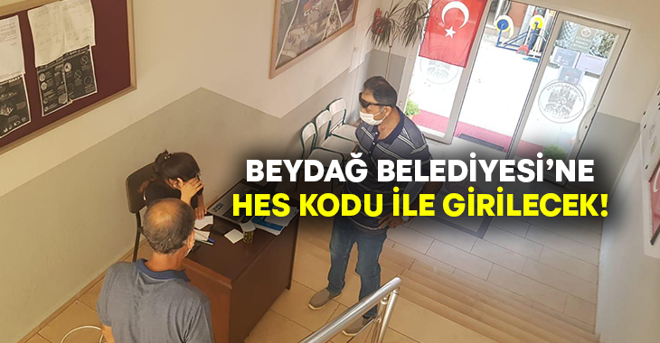 Beydağ Belediyesi Koronavirüsle mücadele