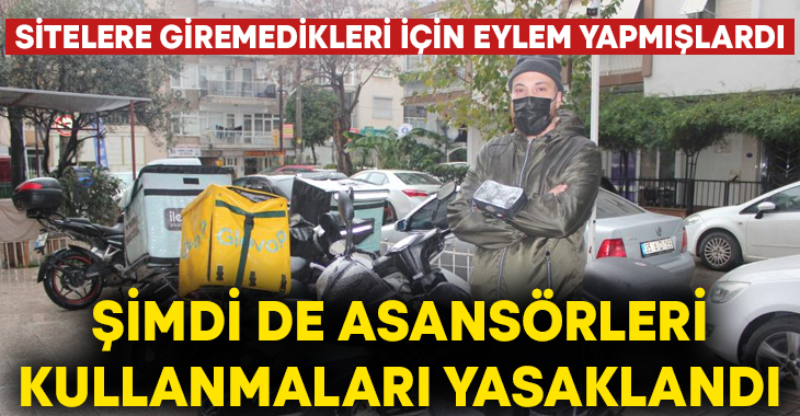 İzmir’de büyük sitelere motosikletleri