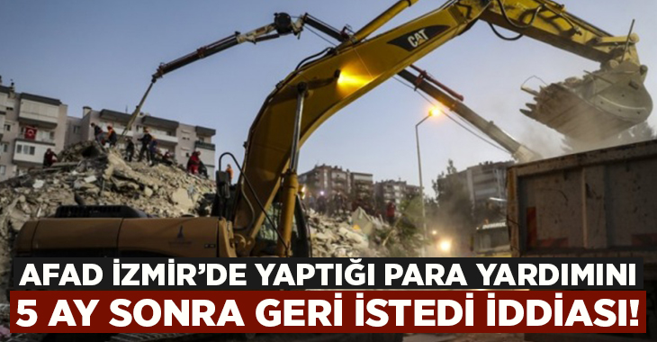 İzmir depremi sonrası Bayraklı