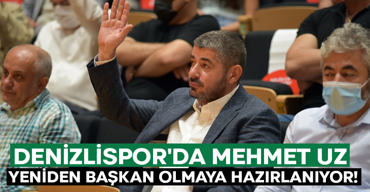 Denizlispor kongresinde Mehmet Uz