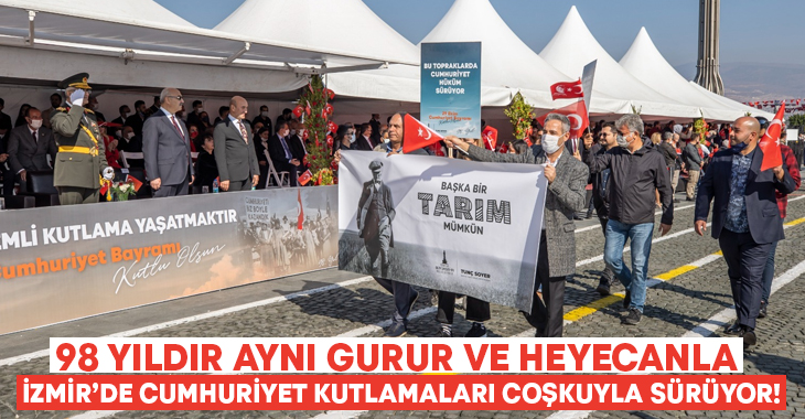 İzmir’de 29 Ekim Cumhuriyet