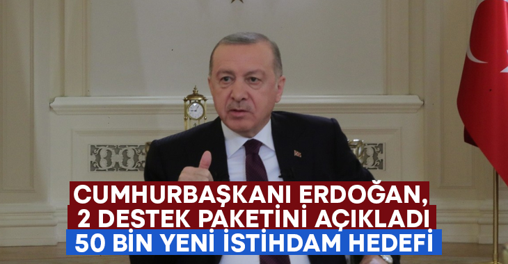 Cumhurbaşkanı Erdoğan, ilave istihdama