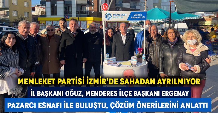 Memleket Partisi İzmir’de saha