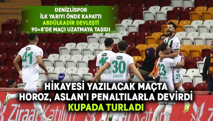 Denizlispor, Ziraat Türkiye Kupası