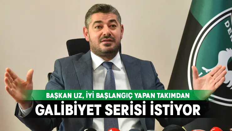 Altaş Denizlispor Başkanı Mehmet