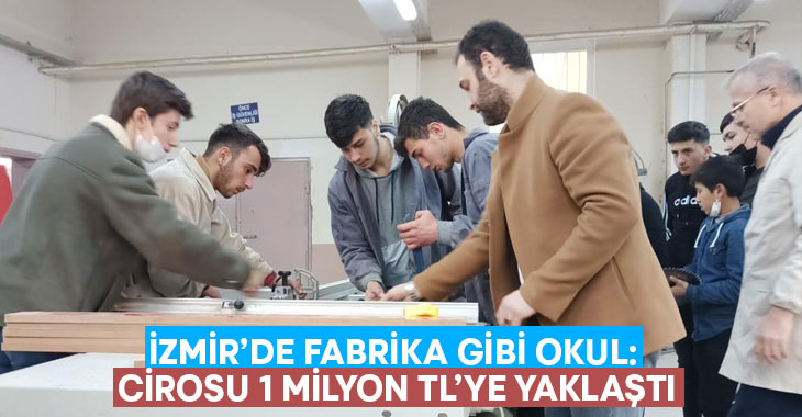 İzmir’de fabrika gibi okul: Cirosu 1 milyon TL’ye yaklaştı!