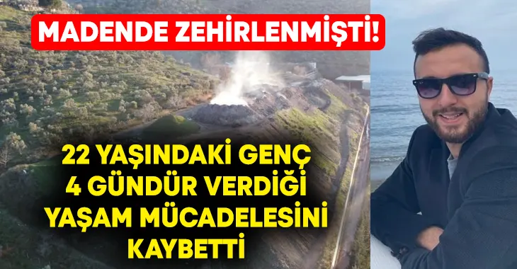 Madende zehirlenmişti! 22 yaşındaki Yakup Yaşar, 4 gündür verdiği yaşam mücadelesini kaybetti