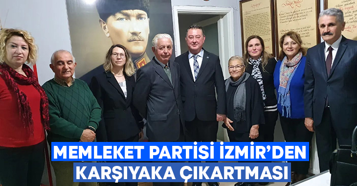 Memleket Partisi İzmir’den Karşıyaka çıkartması!