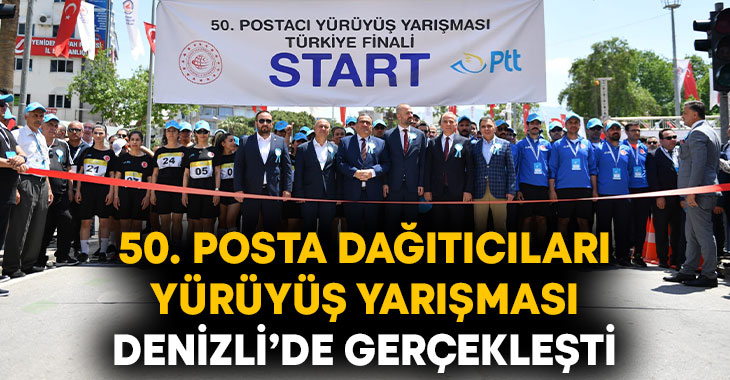 Türkiye’yi 50. Balkan Ülkeleri Posta Dağıtıcıları Yürüyüş Yarışması’nda temsil edecek postacılar belli oldu!