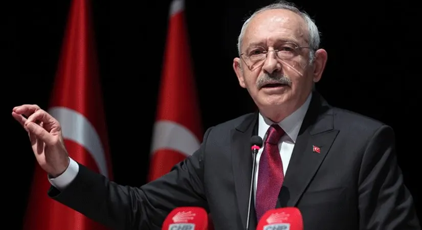 CHP lideri Kemal Kılıçdaroğlu,