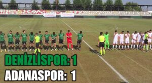 Denizlispor U19’da Adanaspor’u elinden kaçırdı