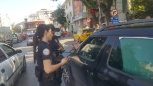 Afyonkarahisar polisinden asayiş ve trafik denetimi