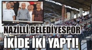 Nazilli Belediyespor: 1 – Beyoğlu Yeniçarşıspor: 0