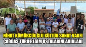 Nihat Kömürcüoğlu Kültür Sanat Vakfı 2. Resim Çalıştayında Çağdaş Türk Resim Ustalarını ağırladı