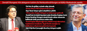 Başkan Horzum: Demokrasiyi önce partimize getireceğiz