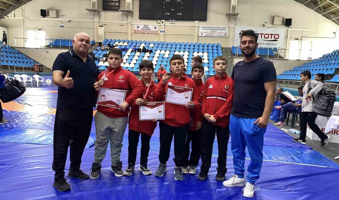 Fethiye’nin genç güreşçileri Türkiye Şampiyonası’nda zirveye çıktı