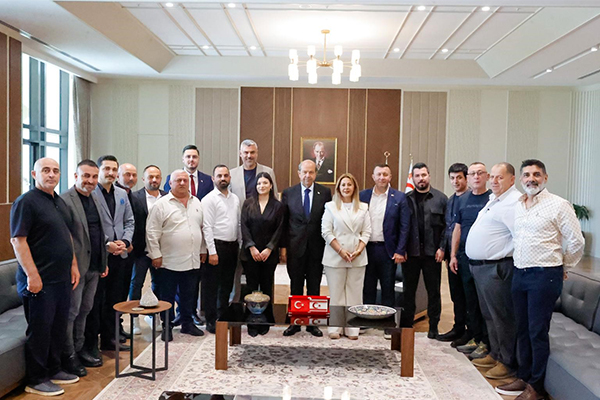 Denizli Esnaf ve Sanatkarlar Odaları Birliği Başkanı Mehmet Ali Erbeği KKTC