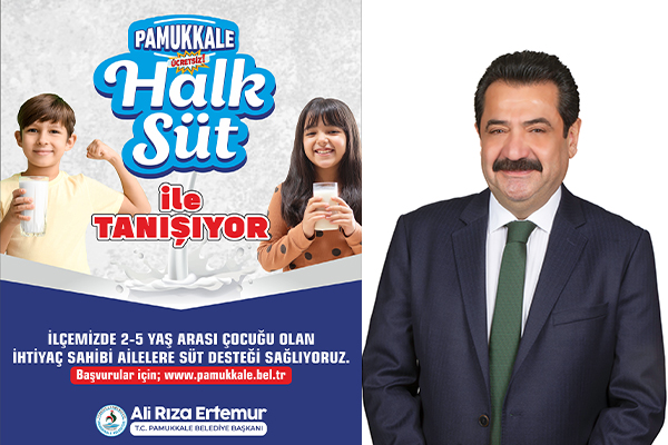 T.C. Pamukkale Belediye Başkanı Ali Rıza Ertemur, seçim döneminde verdiği