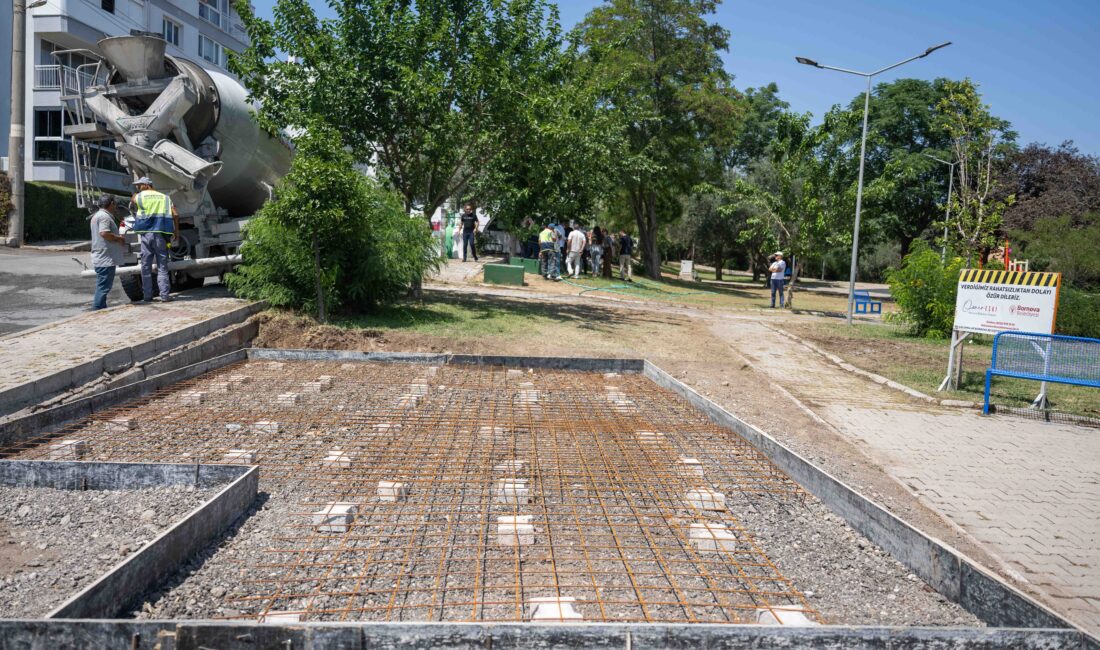 Bornova Belediyesi, Evka 3 Mahallesi’nde uzun süredir beklenen sosyal yaşam