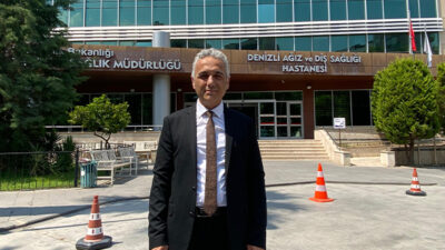  Hekimsen Sendikası Genel Başkanı Dr. Adil Kurban, Denizli'de görev yapan bir